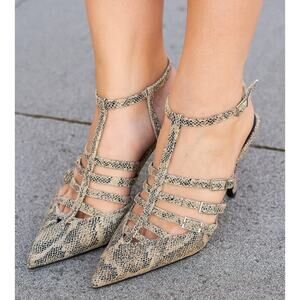 ZARA Strappy Heels NWT